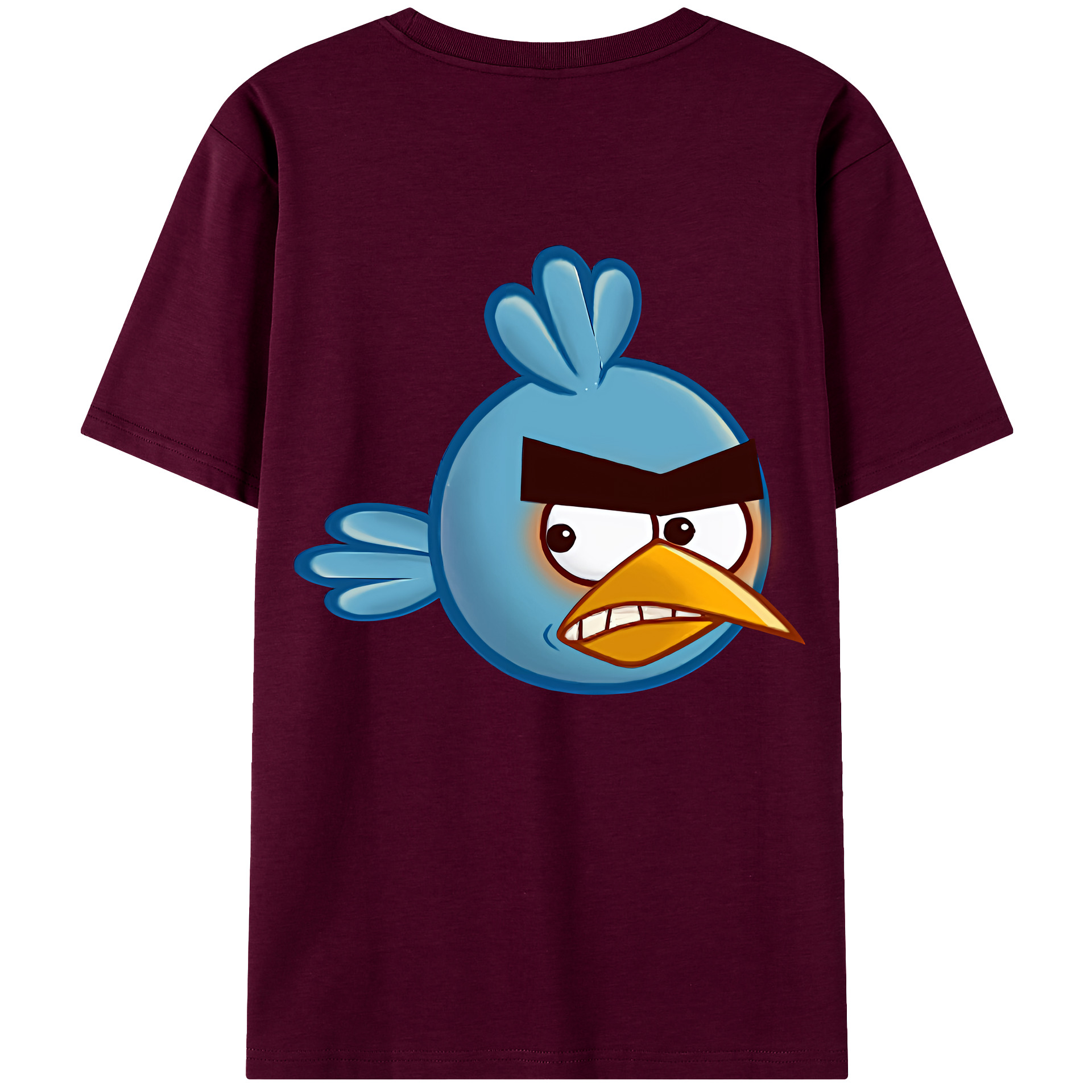 （画像用） Angry Birds アングリーバード レディース半袖Tシャツ(バックプリント)